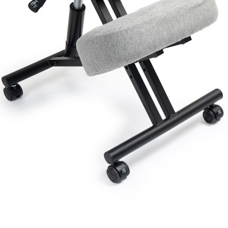 Klękosiad tkanina jasny szary SUGURI