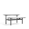 Biurko bench biały/szary SHIRAKAMI, 120x60 cm