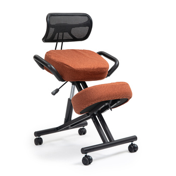 Klękosiad ekoskóra ceglany SUGURI