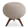 Pufa ergonomiczna PUFFBO L Beige - dark brown