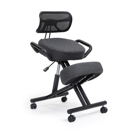 Klękosiad tkanina czarny SUGURI