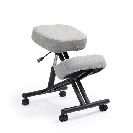 Klękosiad tkanina jasny szary HIRAGI