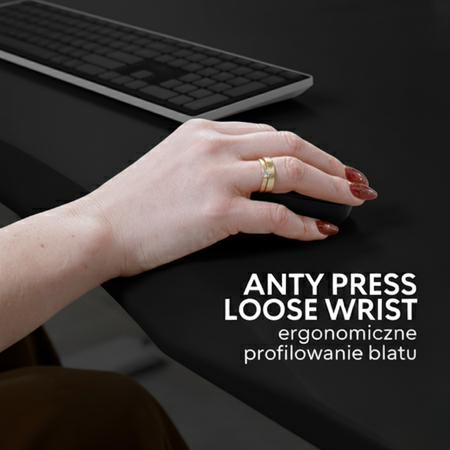 Biurko elektryczne czarny HIRA, 140x70 cm