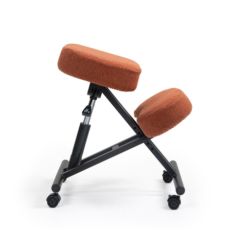 Klękosiad tkanina ceglany HIRAGI