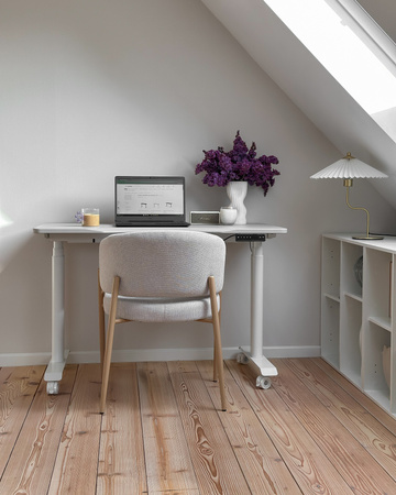 Biurko elektryczne czarny HIRA, 160x80 cm