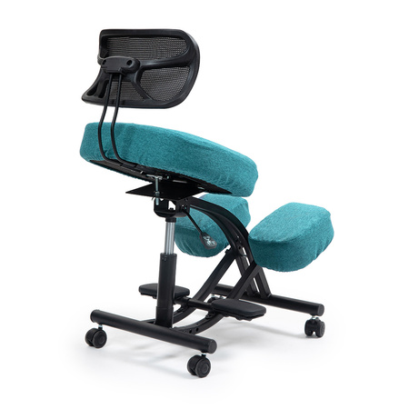 Klękosiad tkanina ciemny turkusowy HOZERU