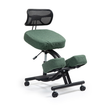 Klękosiad ekoskóra butelkowa zieleń HOZERU