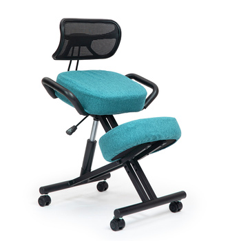 Klękosiad ekoskóra ciemny turkusowy SUGURI