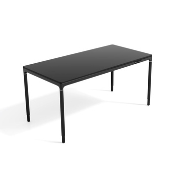 Stół elektryczny czarny JUKAN, 160x80 cm