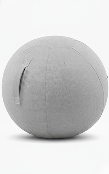 Piłka do siedzenia 75 cm jasny szary NAMI