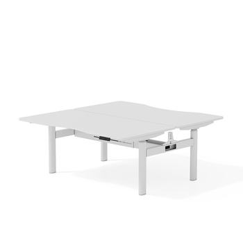 Biurko bench biały SHIRAKAMI, 140x70 cm