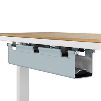 Maskownica do kabli jasnoszara z ekoskóry TAKI